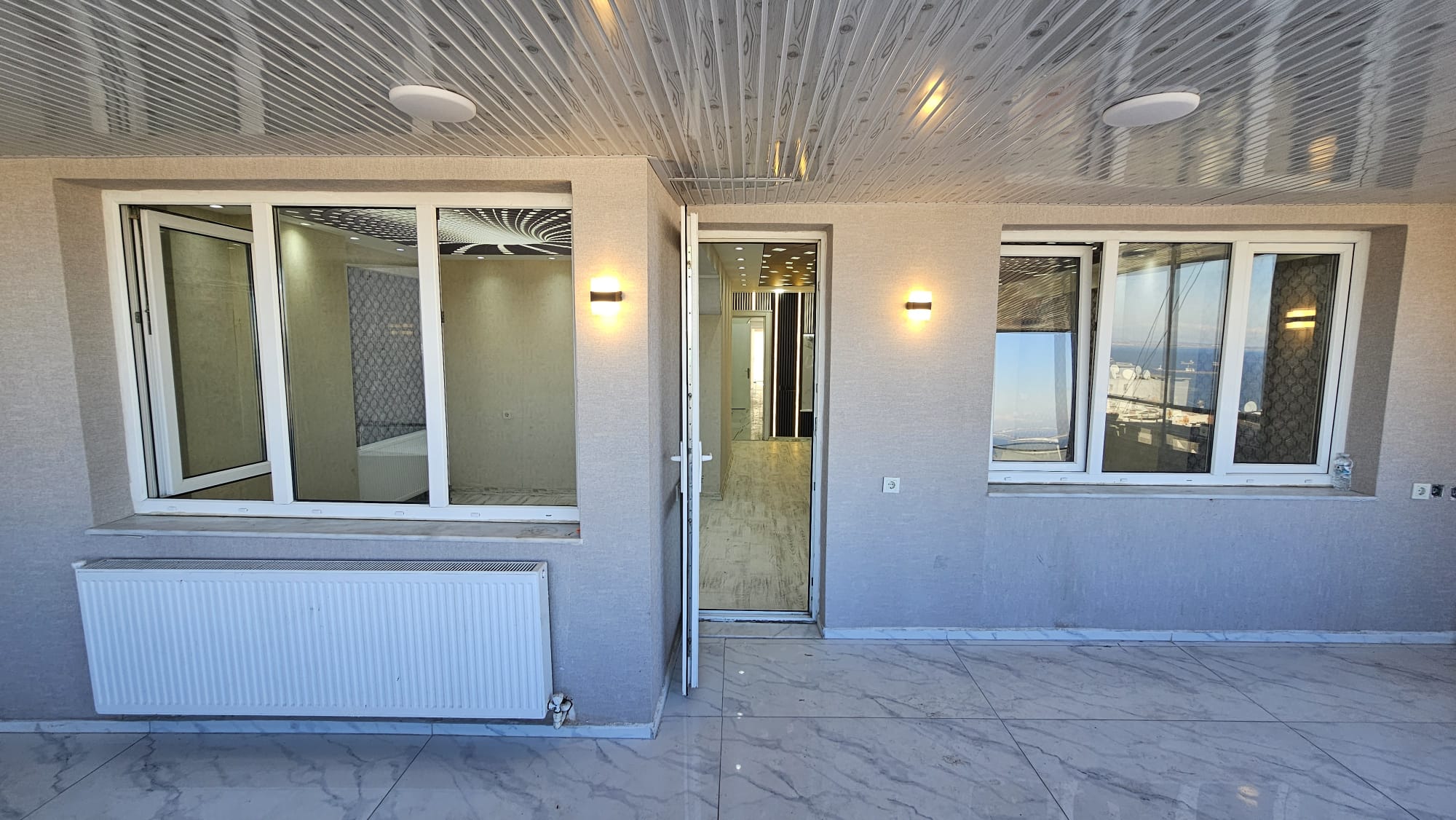 İZMİR ÜÇYOL BETONYOL PANORAMİK DENİZ MANZARALI FULL YENİ TADİLATLI 5 ODA 1 SALON KUPON DAİRE 6,950,000TL. 